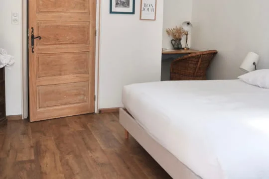 Chambre indépendante avec accès direct au jardin