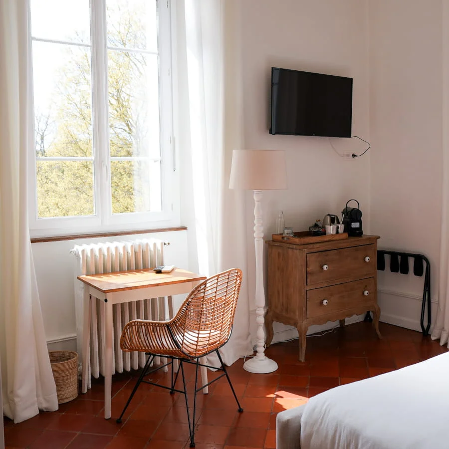 chambres d'hôtel à Ruoms haut de gamme avec climatisation en Ardèche